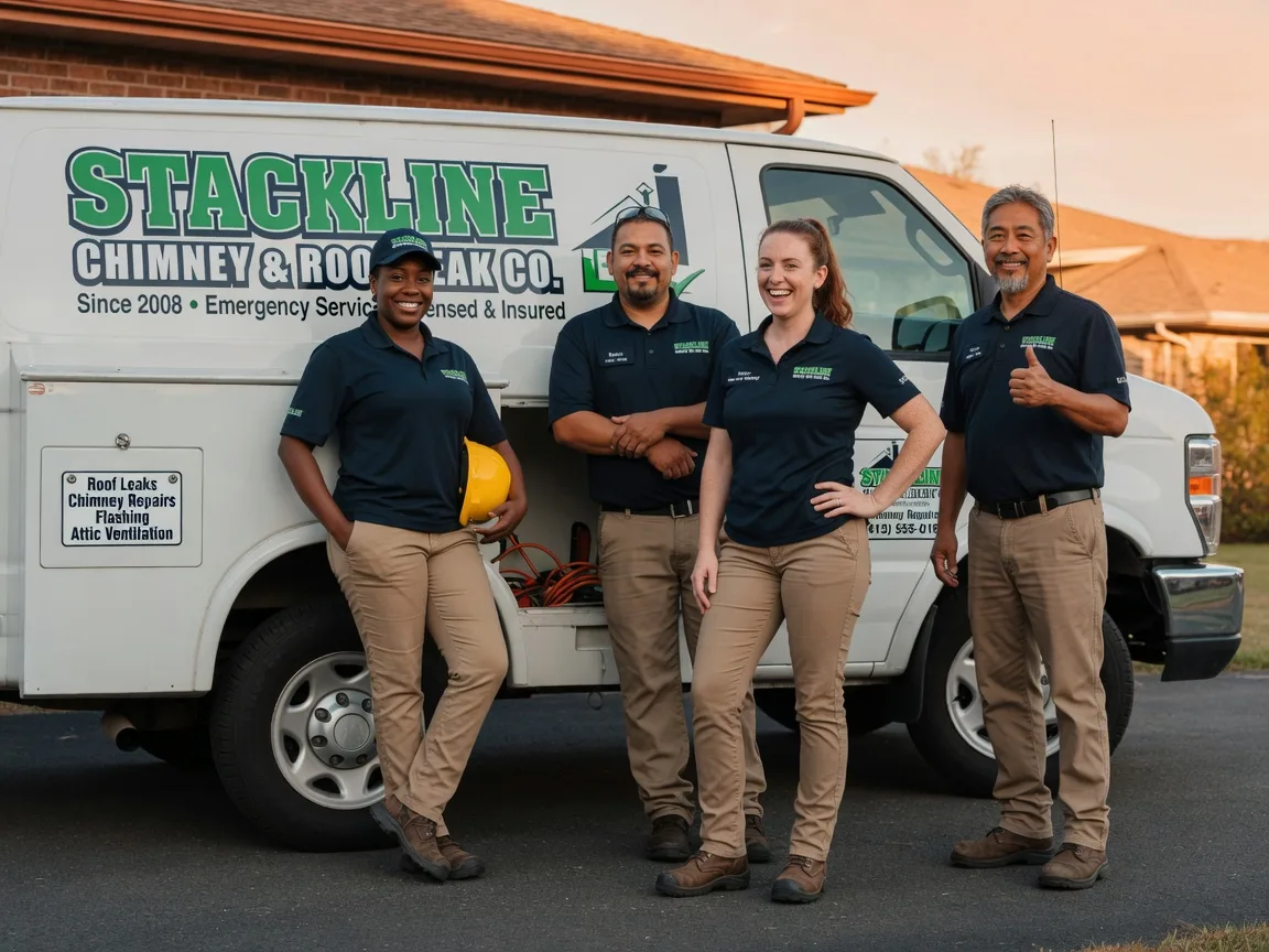 Chimney flashing repair company in Earlham, IA